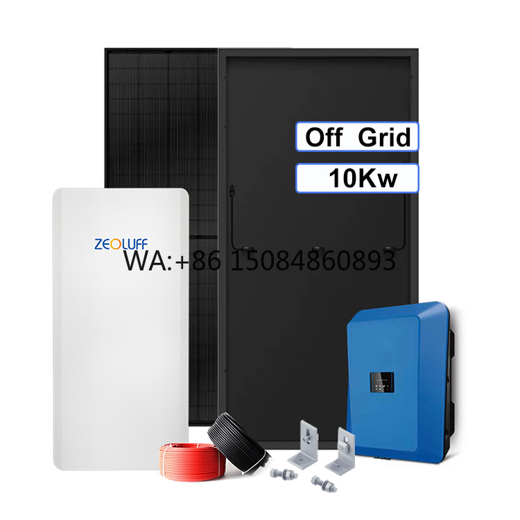 Wind Solar Hybrid Kit - ชุดกังหันลมจีน 5 กิโลวัตต์ ระบบ 48v-220v พร้อมอินเวอร์เตอร์