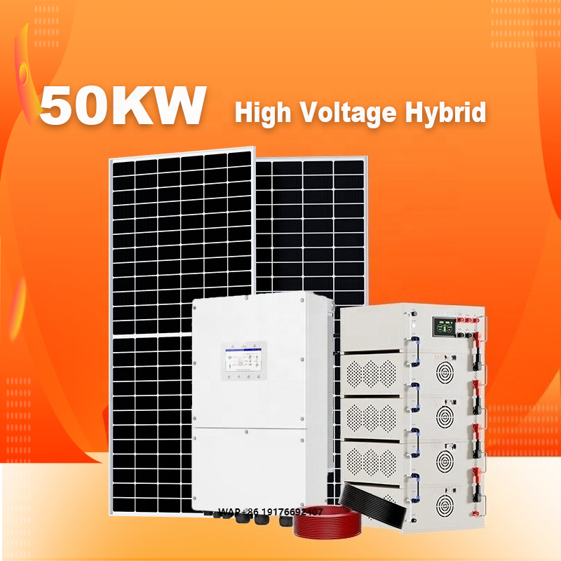 Wind Solar Hybrid Kit - ชุดระบบพลังงานแสงอาทิตย์แบบไฮบริด Tanfon 10kva 10kw พร้อมแผงโซลาร์เซลล์ 5000w