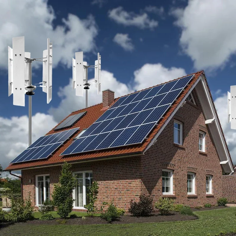 Wind Solar Hybrid Kit - ชุดระบบพลังงานไฮบริดแบบออฟกริดสำหรับบ้าน 10 กิโลวัตต์ ใช้กับกังหันลมและแผงโซลาร์เซลล์