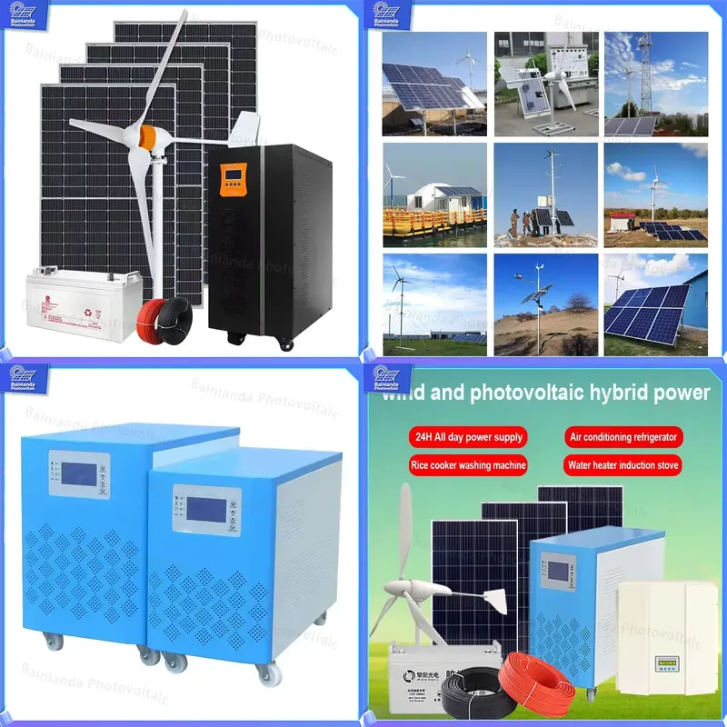 ระบบเครื่องกำเนิดไฟฟ้าพลังงานล - Wind Solar Hybrid Kit บทวิจารณ์และราคา