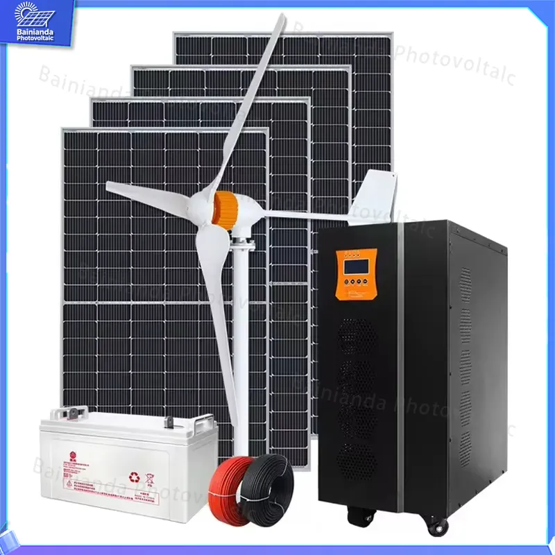 ระบบเครื่องกำเนิดไฟฟ้าพลังงานล - Wind Solar Hybrid Kit บทวิจารณ์และราคา