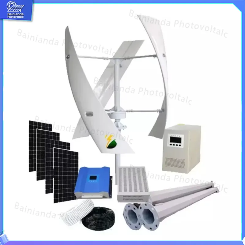 ชุดระบบพลังงานลมและแสงอาทิตย์แ - Wind Solar Hybrid Kit บทวิจารณ์และราคา