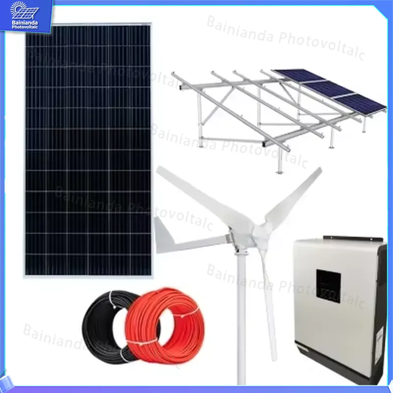 ชุดระบบพลังงานลมและแสงอาทิตย์แ - Wind Solar Hybrid Kit บทวิจารณ์และราคา